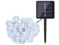 OWSOO Solar Globe Lichterkette mit 600 mAh Akku für 7,99 Euro