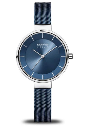 Bering Damen Analog Solar Uhr 14631-307 mit Edelstahl Armband für nur 72,- Euro