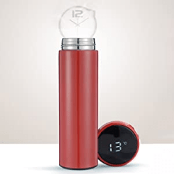 KKmoon Thermosflasche 450ml mit LCD Temperaturanzeige für 8,14 Euro