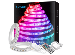 2x 5m Govee RGB LED Strip H61063A2 mit Fernbedienung und Netzteil für 21,69 Euro