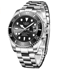 Neuer Gutschein: Lige LG10045F Herren Armbanduhr für 16,49 Euro bei Amazon