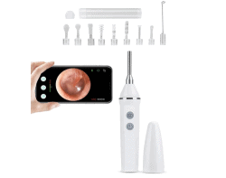 Camfosy WiFi Ohr Endoskop Kamera und Ohrenschmalz Entferner für 18,49 Euro