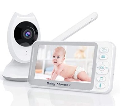 Sameriver Video Babyfon mit 4,3″ Display für 48,39 Euro