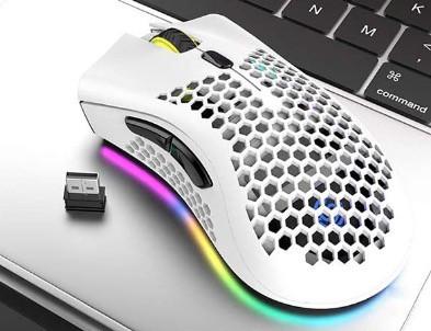 Leeofty 1.600 DPI Wireless RGB Gaming Mouse für 12,99 Euro