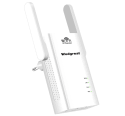 Wodgreat WLAN Repeater 2,4 GHz mit bis zu 300 Mbit/s für 10,49 Euro