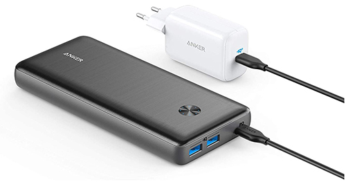 Anker PowerCore III Elite 25600 PD 60W Powerbank + Anker 65W PD Netzteil für 93,99 Euro (statt 120,- Euro)