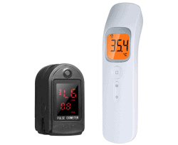 Anself Infrarot-Thermomenter + Fingerpulsoximeter für zusammen 9,99 Euro