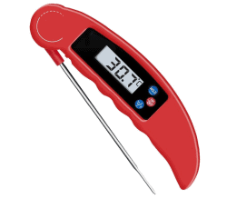Digitales Aujelly Fleischthermometer mit LCD Bildschirm für 8,49 Euro