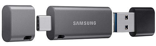 Samsung DUO Plus USB 3.1 Typ-C Stick (256 GB, 400 MB/s) für nur 39,99 Euro