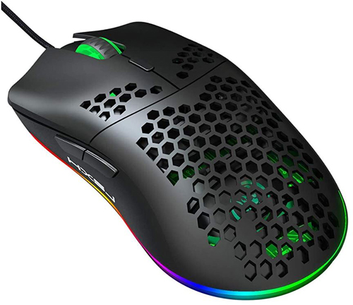 Docooler HXSJ J900 RGB Gaming Maus (6 DPI Stufen, max. 6400 DPI) für nur 11,99€