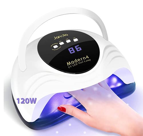 Janolia UV Nageltrockner LED Lampe (120W) für nur 15,25€