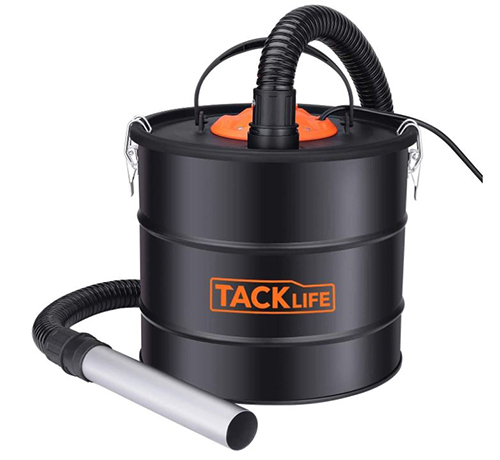 TACKLIFE Kamin Aschesauger (800 W, 18 L) für nur 26,79€