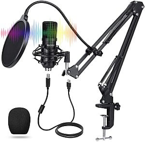 MANLI USB Mikrofon (inkl. Ständer und Popfilter) für 27,99€