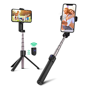 BlitzWolf Selfie Stick mit Stativ-Funktion und Bluetooth-Auslöser für nur 11,89€ inkl. Prime-Versand