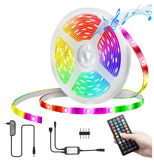 KINGSO LED Strip RGB (5m, IP65) für nur 11,04€