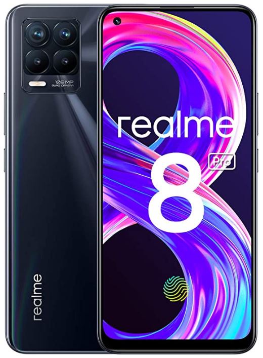 realme 8 Pro (6.4 Zoll Super AMOLED,108 MP, 4500 mAh, Dual Sim, NFC, 6GB RAM, 128GB) für nur 259€