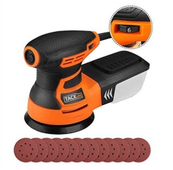 Tacklife PRS01A Exzenterschleifer mit 350W incl. 12 x Schleifpapier für 29,99 Euro bei Amazon