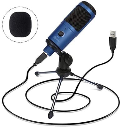 EIVOTOR USB Mikrofon für nur 16,11 Euro