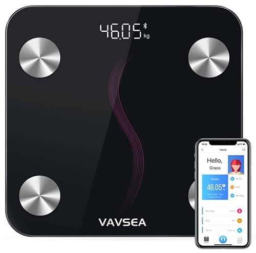 VAVSEA Smarte digitale Körperfettwaage (bis 180 kg) für nur 14,99€