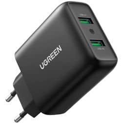 UGREEN Dualport USB Schnellladegerätmit 36W für 11,89€