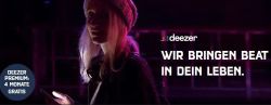 4 Monate Deezer Musikflat gratis testen!