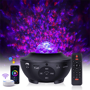 ESHUNQI Sternenhimmel LED Projektor mit Lautsprecher & Sprachsteuerung für nur 24,99€