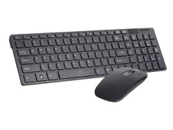 Docooler K-06 Wireless Tastatur und Maus Set 2,4 GHz für 15,59€