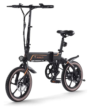 NIUBILITY 16 Zoll Klapp Elektrofahrrad (40-50km) für nur 629,99€ (statt 819€)