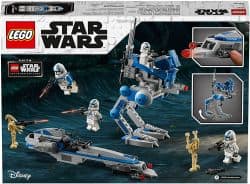 LEGO 75280 Star Wars Clone Troopers der 501. Legion für 21,86€ inkl. Prime-Versand