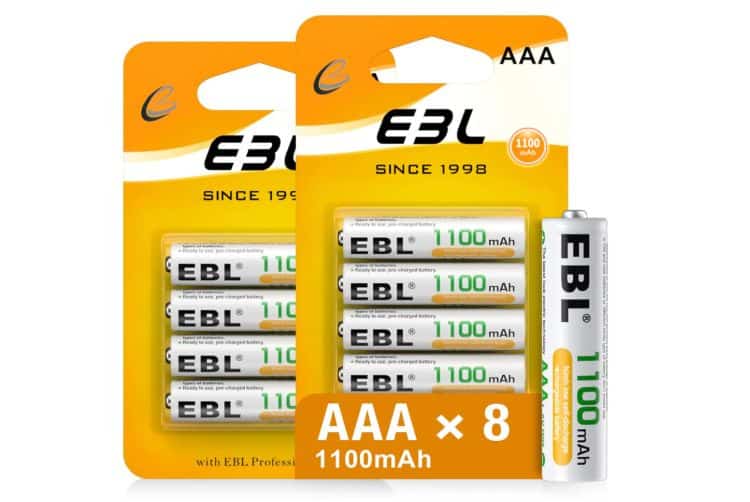 EBL AAA 1100mAh Akkus