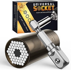 SOOFUN Universalnuss Steckschlüssel 7-19mm für 5,97€