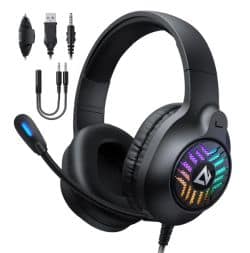 AUKEY GHX1 RGB-Gaming-Headset mit Stereo-Sound für 12,99€