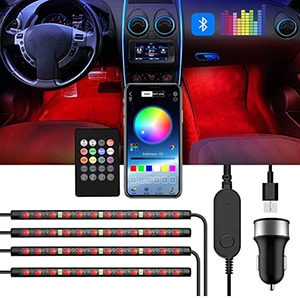 ROMALL Auto LED Innenbeleuchtung für nur 9,89€