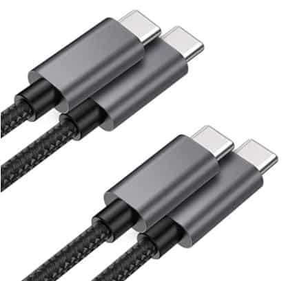 Doppelpack Nonda 2m USB C auf USB C Kabel für 5,99€