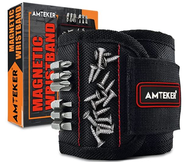 Amteker Magnetisches Armband für Schrauben und Bits für nur 8,39€ bei Prime-Versand