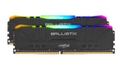 16GB Crucial Ballistix BL2K8G32C16U4BL RGB 3200 MHz, DDR4 RAM für 63,99€