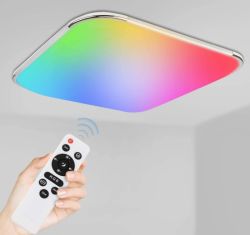 EINFEBEN RGB LED Deckenleuchte Dimmbar mit 36W für 22,79€