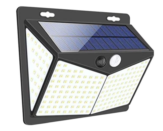 VISLONE LED Solarleuchte mit Bewegungsmelder