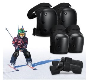 JIKKO Kinder-Knieschoner/ Gelenkschoner Set (für Skifahren, Inlinern, Skaten) für nur 11,99€ inkl. Versand