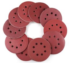 80er Pack Werzek Klett Schleifpapiere 125mm (Korn 40/60/80/120/150/220) für 7,99€ statt 14,99€