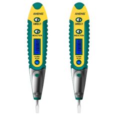 Doppelpack Staright VD700 AC/DC 12-250 V Spannungstester LCD-Digitalanzeige für 7,49€