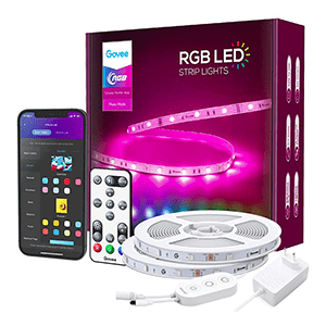 15m (2x 7,5m) Govee LED RGB Strip mit Sprachsteuerung für nur 29,99€ bei Amazon