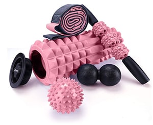 5 in 1 Faszienrolle Foam Roller Fitness Set für nur 8,99€