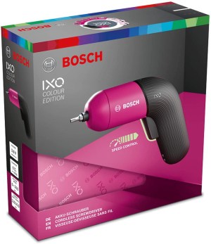 Bosch Akkuschrauber IXO 6. Generation in pink mit Geschenkbox nur 36,99 Euro