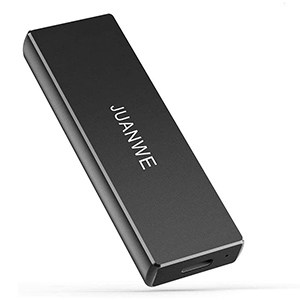 JUANWE 500GB Externe SSD Festplatte (USB 3.1 Type C) für nur 65,99€