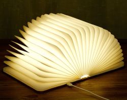 Shineslay Nachttischlampe im Buchdesign für nur 11,99€