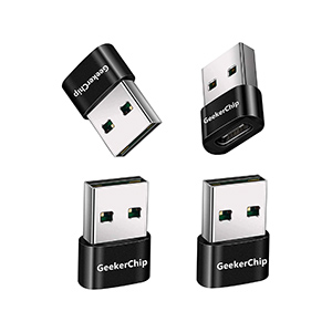 4er-Pack GeekerChip USB-C auf USB Adapter für nur 4,99€ inkl. Prime-Versand