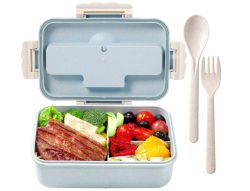 Jeopace Bento Box Brotdose mit 3 Fächern für 8,95€