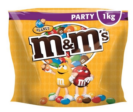 Knaller! M&M’s Peanut Beutel (1x 1kg) ab 6,83€