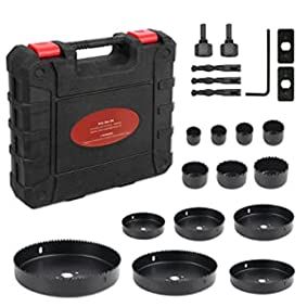 21-teiliges Michark Lochsäge Set mit 13 Sägeblättern für nur 13,99€